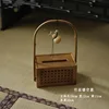 Bamboo openwork gourd pendant