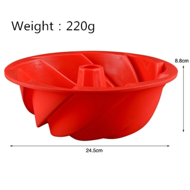 Spiral Bundt Silicone Cake Mould