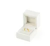 White ring box