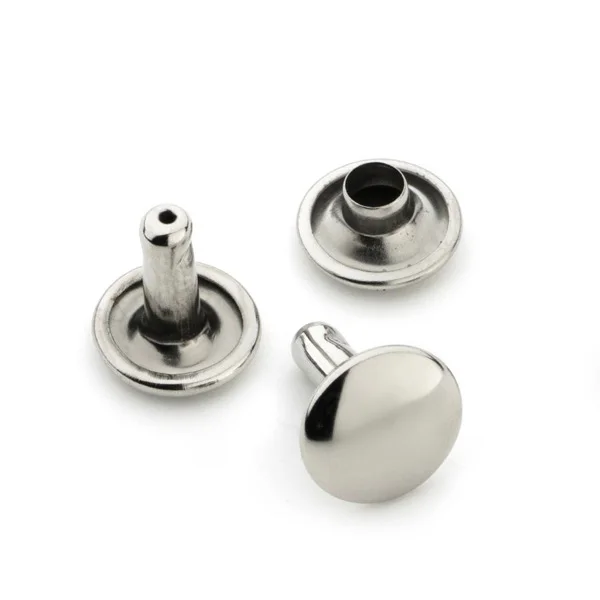 Rivet screws Male and female custom Made in China Flat head tubular waterproof rivets 9mm double cap rivets