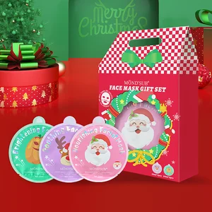 Custom Moisturizing Beauty Facial Masks Christmas Skincare Gifts Set Anti Aging Face Care Mask Set Hydrating Face Sheet Masks