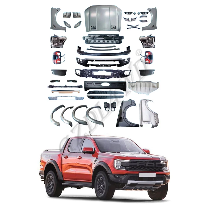 Gzdl4wd Upgrade Body Kit For Ranger 2022 T9 Xl Xls Upgrade To Raptor 11 Full Kit Buy Body