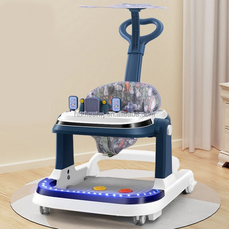 Height Adjustable Multi-functional Baby Electric Walker / Electric Baby Walker with Remote Control