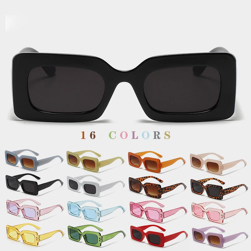 Stylish Retro Vintage Shades 2022 Candy Color Shades Small Pink Square  Rectangle Frames Sun Glasses Sunglass