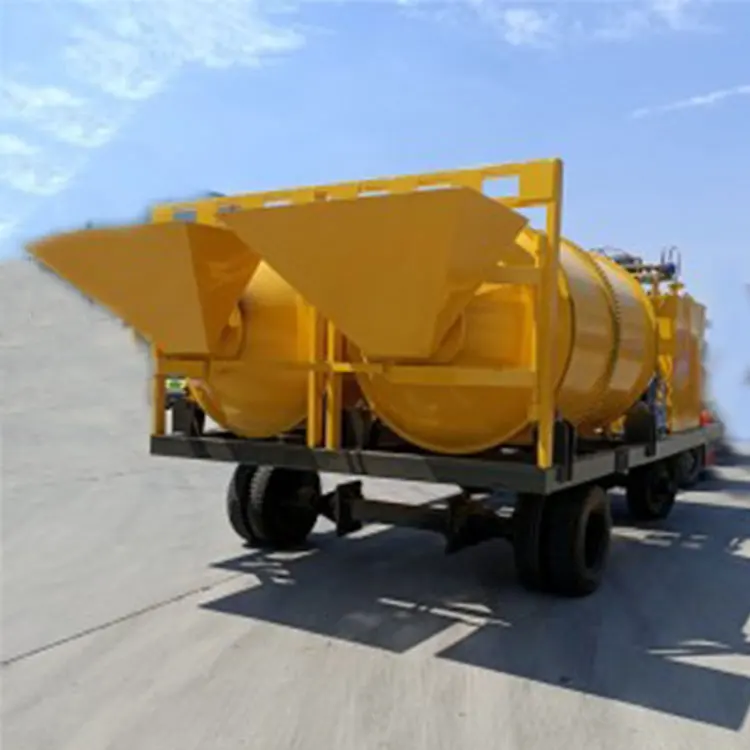 Asphalt Recycle Vehicle Road Repatching Bitumen Truck Mobile Asphalt Regeneration Equipment Road Repair Trailer Mixer