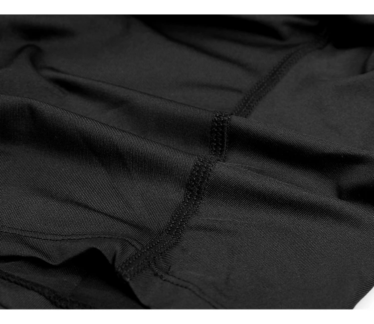 Wholesale high elasticity customized printing logo sportswear running shorts men compression shorts
