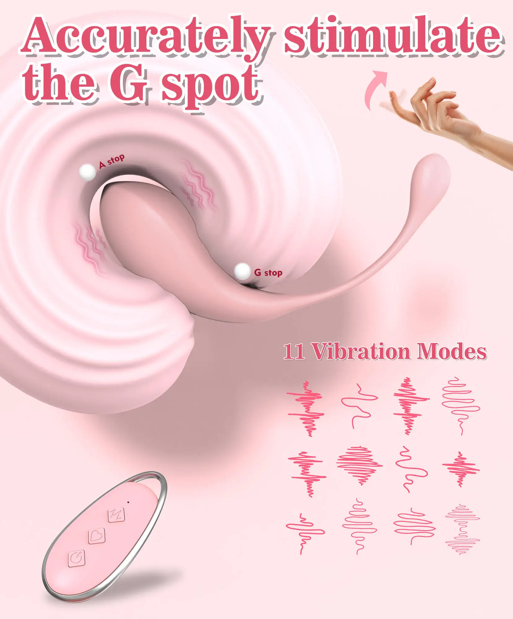 Egg Vibrator for Women Sex Toy, Multi-Function G-spot Vibrator, Rechargeable & Very Quiet, Great for Solo and Couples Play Egg Vibrator for Women Sex Toy, Multi-Function G-spot Vibrator, Rechargeable & Very Quiet, Great for Solo and Couples Play