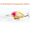 1# Red Head Transparent Yellow