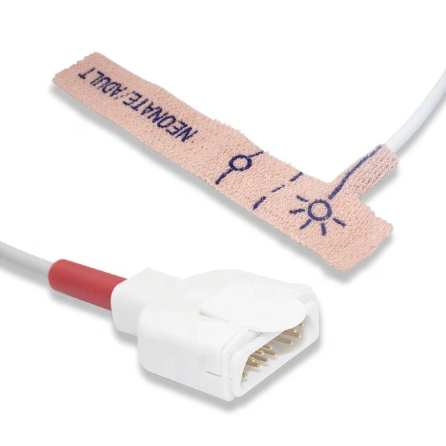 Fábrica Masm M-LNCS 2515 Sensor Descartável de SpO2 11pin, Fita Adesiva para Recém-Nascidos/Adultos, Consumíveis Médicos EOS