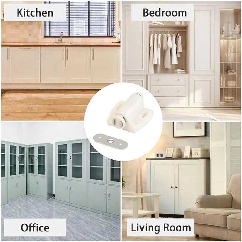 Armadio In Acciaio Moderno Bianco Con Serratura, Ripiani Inclusi E - Foto 8