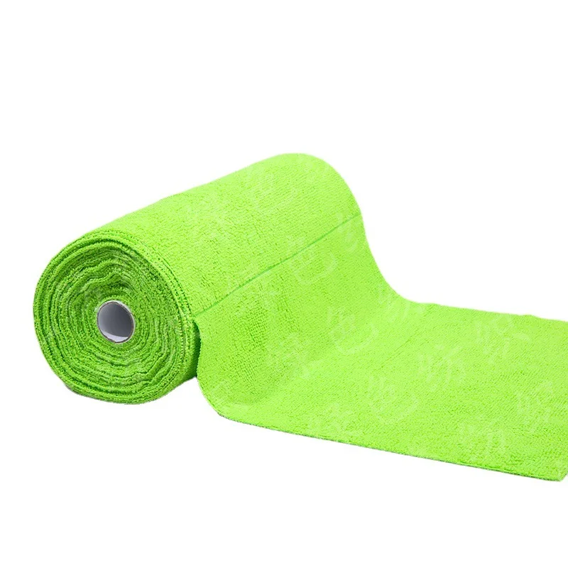 Microfiber Eco Roll Shaped Tear Cloth Multipurpose Car Towel Non Stick