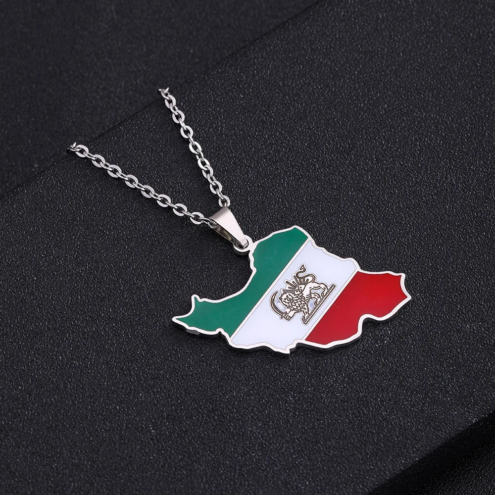Map Jewelry Necklace