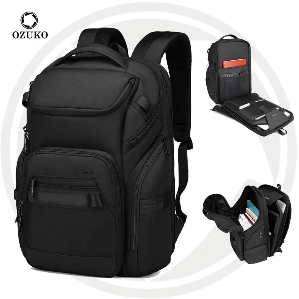 Laptop Bag Mochila Ozuko Backpack OZUKO 9799 Multifunctional