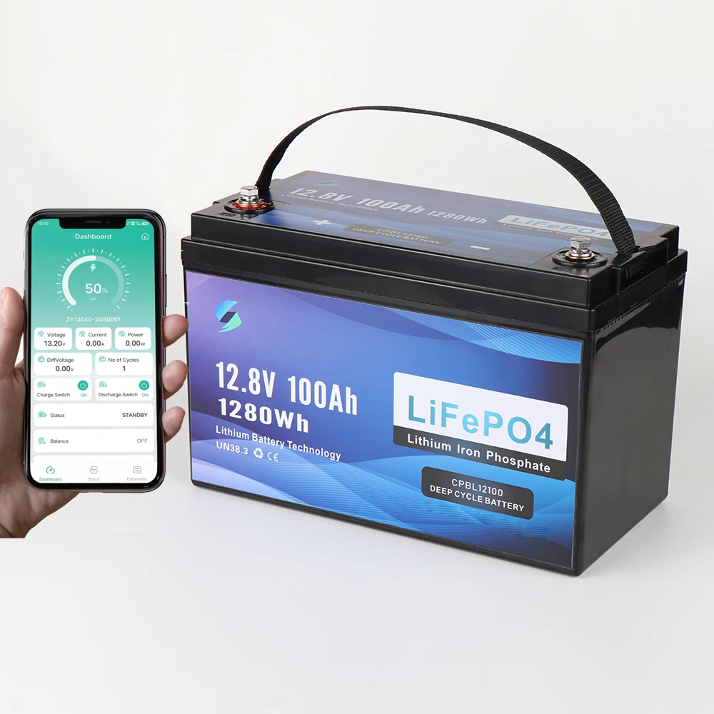 Factory Price 32700 LiFePO4 Cell Deep Cycle Lithium Ion Battery 100Ah 120Ah 200Ah 300Ah LiFePO4 Caravan 12v 100ah Battery