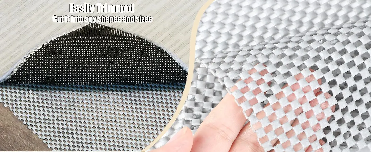 Non-Slip PVC Rug Pad Gripper for Area Rugs - Image 4