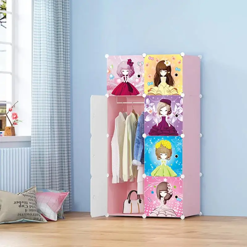 Portable Hanging Baby Wardrobe Closet With Cute Animal Patterns For ...