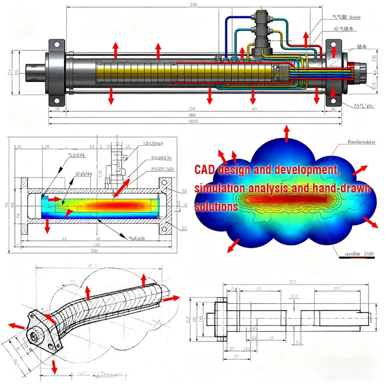 Air Expanding Shaft Pneumatic 3 Inch Aluminum Alloy Inflatable Rewinding Hot Selling factory