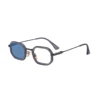 C4 Matte Transparency Gunmetal Blue Light Blocking Turn Blue