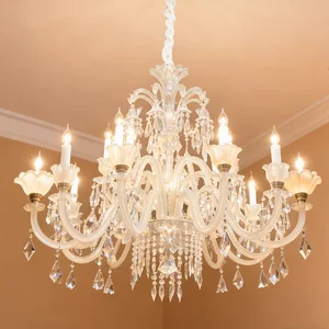 Antique Crystal Chandelier  Handmade Crystal & Cast  Custom Decoration for Castle & Museum Modern Crystal Chandeliers