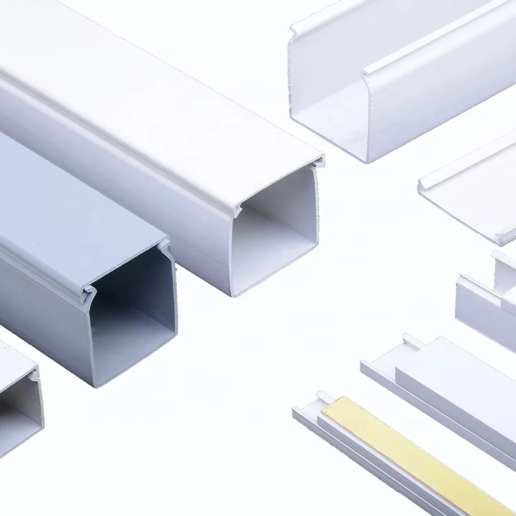 Cable Trunking Sealed Design Pvc Trunking for Easy Installation PVC Plastic Ducting