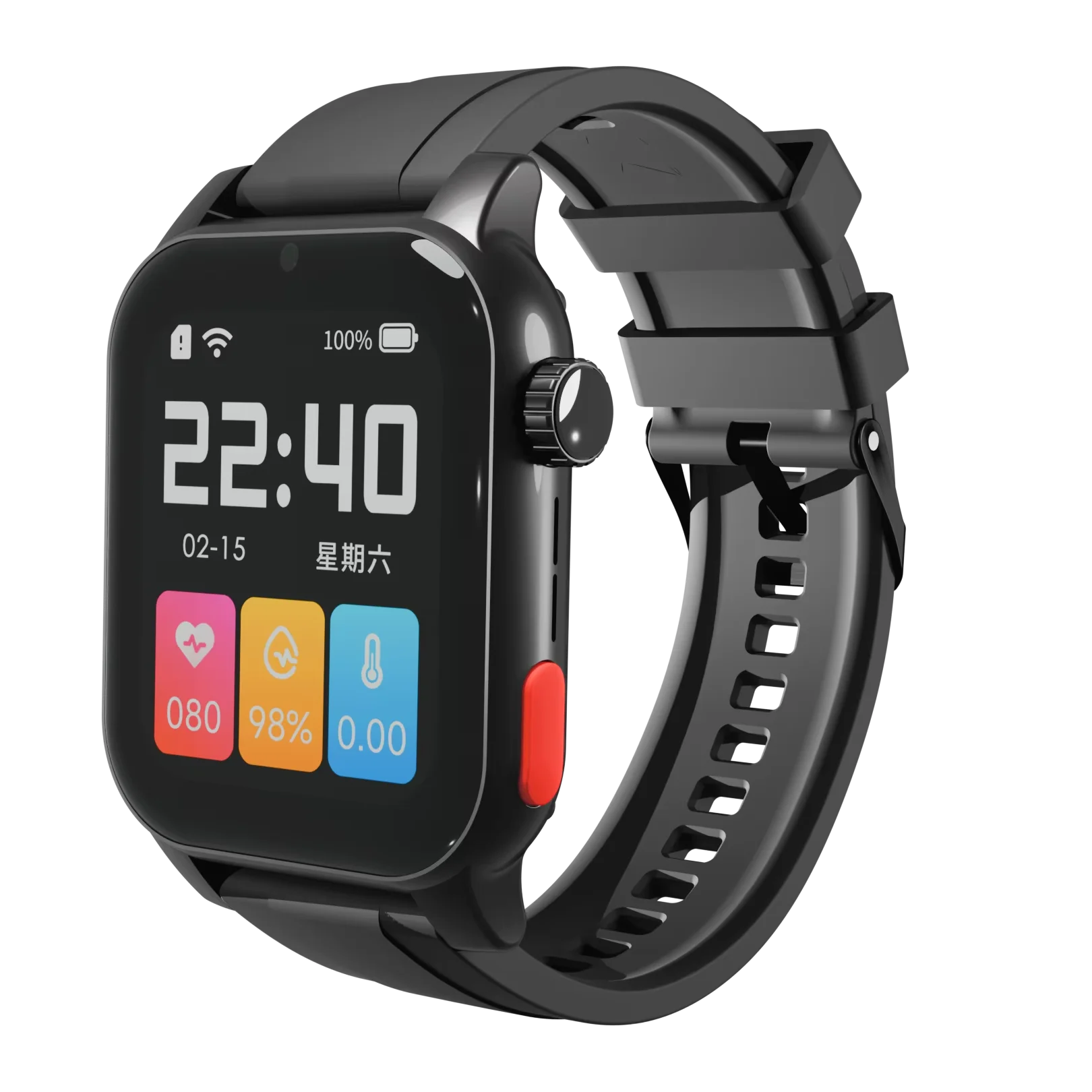 Elderly Smart Watch Gps Location Call Sos Fall Detection Heart Rate Blood Pressure Monitor Smartwatch for Senior Smart Bracelet