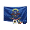 Banderas Bordadas de Dakota del Norte