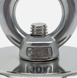 Waterproof Strong Neodymium Fishing Magnets For Retrieving In River ISO Certified
