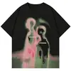 Black Graphic Printed