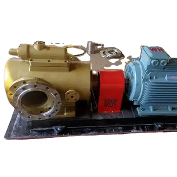 3QGGB100 * 2-46 Insulated Three Screw Asphalt Pump Mixing Plant Supporting Conveyor Pump High Temperature Asphalt Pump