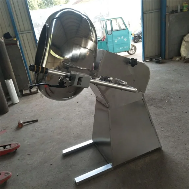 Высокая эффективность шоколадный Пан сахара пленочное покрытие Мармеладные Конфеты лакировочная машина Планшета