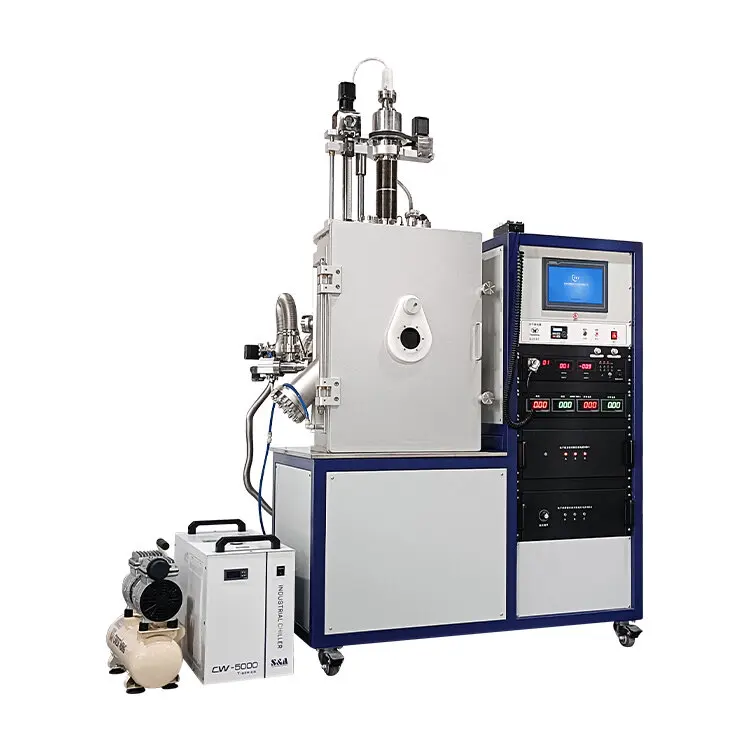Electron Beam Evaporation Coating Equipment with Auxiliary Ion Source Ion Beam Sputtering Machine with Ion Beam Gun