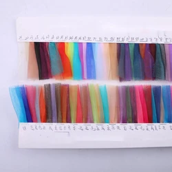 Оптовая продажа полиэфирная нейлоновая яркая ткань плотная многослойная рубашка Тюлевая легкая Свадебная