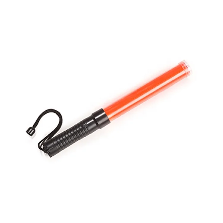 rechargeable battery power white safety led flashing stick traffic baton safety wand