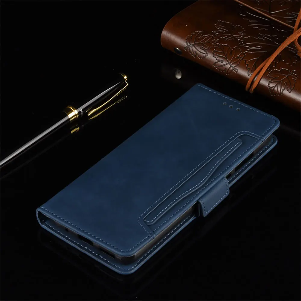 Soft PU Leather Mobile Phone Case with Two Side Card Wallet Matte Cell Phone Cover For Alcatel 1B supplier