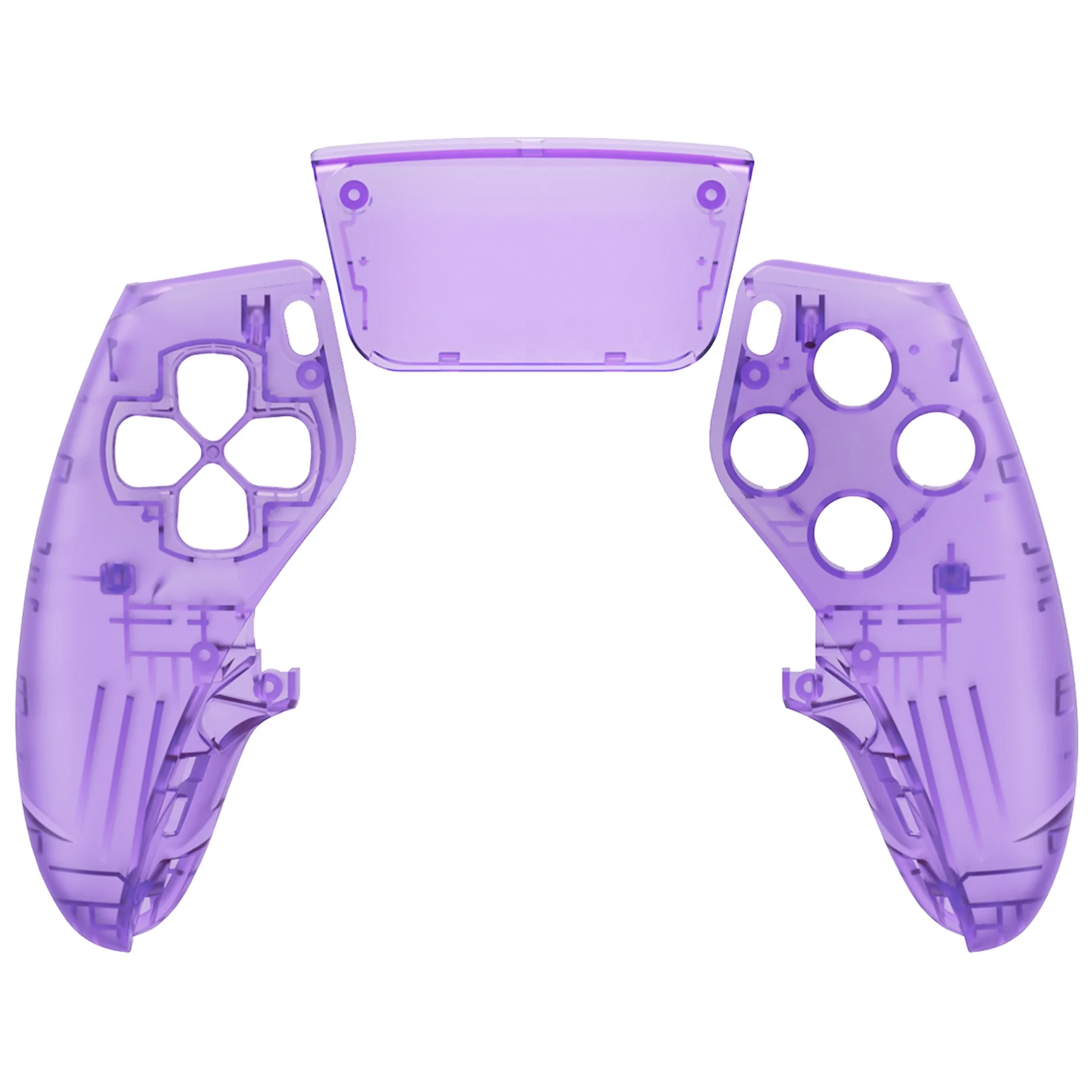EXtremeRate Custom Replacement Housing Shell Front Shell Kits for Dualsense PS5 Edge Controller