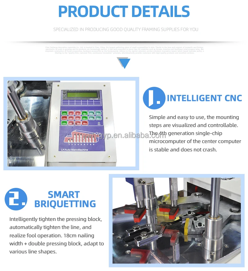 Tsj37 850 Automatic Picture Frame Joining Machine Frame Underpinner