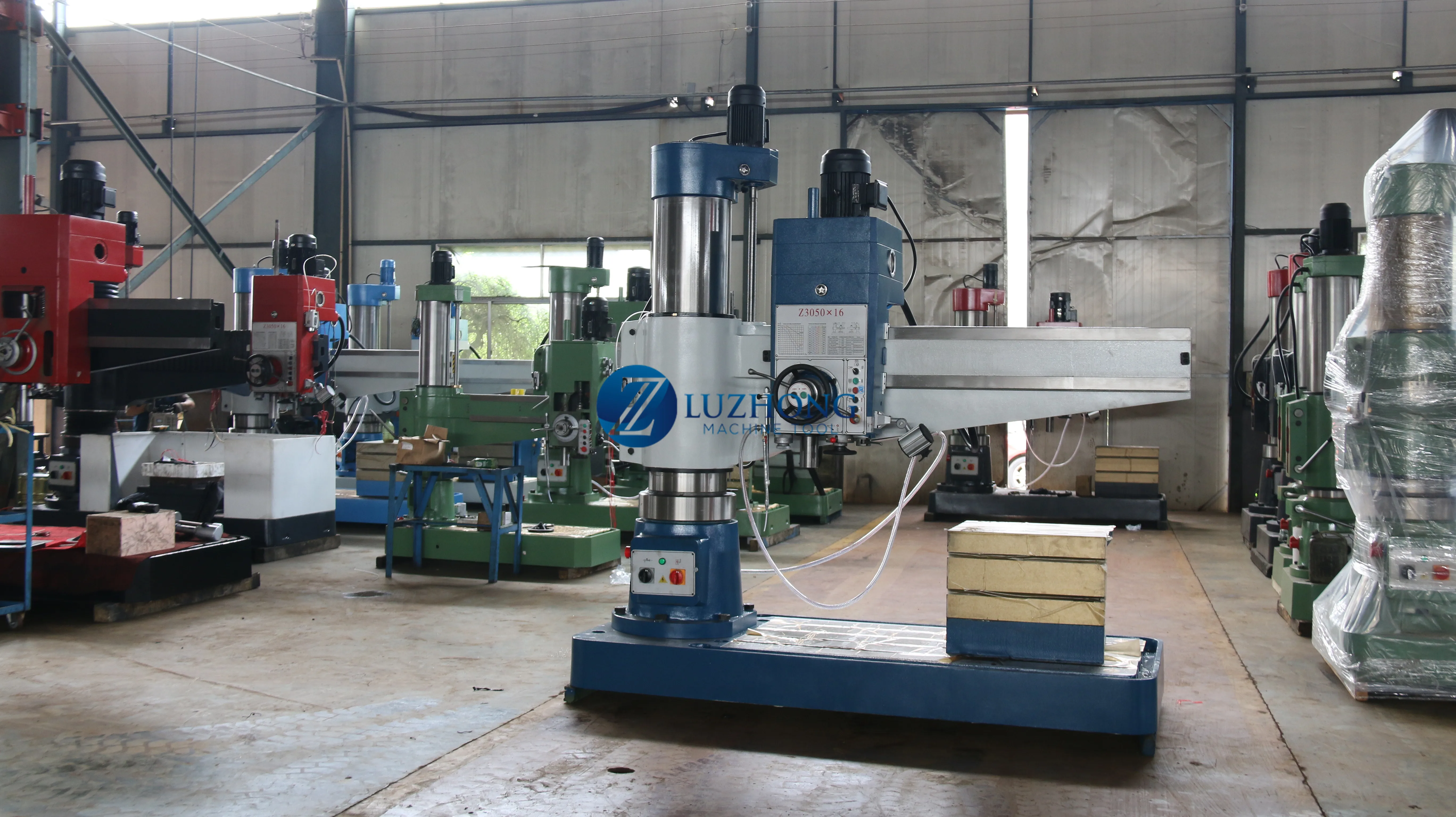 LUZHONG Z3035*10 Variable Speed Radial Drilling Machine New Mechanical Model with Competitive Price for Manufacturing Plant