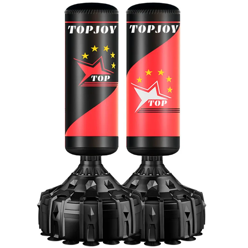 Factory Direct Sales Muay Thai Boxing Bag Customization MMA Professional Free Standing Punching Bag Leather Punching Bag