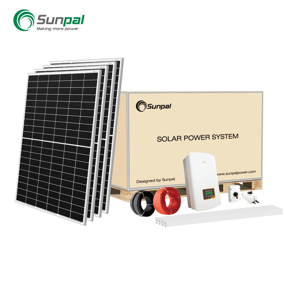 Alibaba.com: Sunpal 10 kW Solar System Kit with On-Grid Support, 10 kW ...