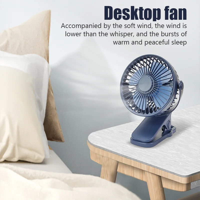 Mini Usb Electric Fan, Portable, 4000mAh - detail 6