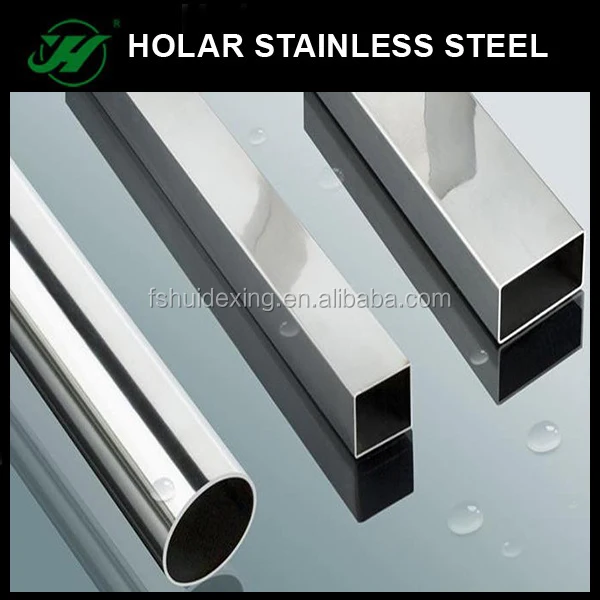 polished decorative 201 304 alloy ASTM ERW stainless steel square pipe tube