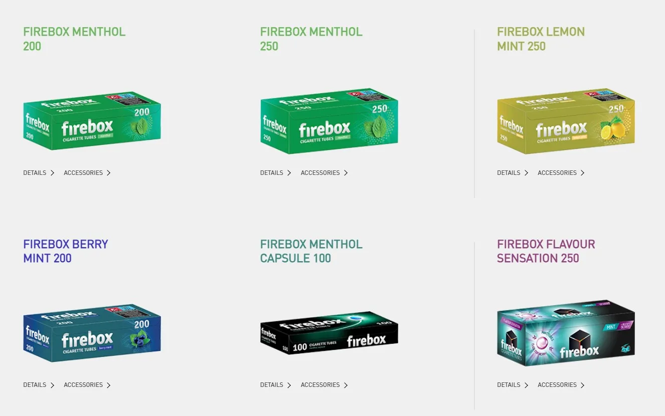 Firebox 500 Units Per Box Regular Pack High Selling Low MOQ Cheap Price ...