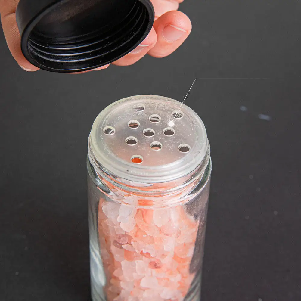 360 Degree Rotating Plastic Spice Rack Storage Holder 18 Glass Seasoning Rack Set Double Standing for Kitchen Tool Organization