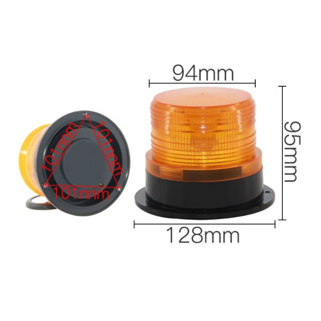 5095 K5095 N-5095 LTE-5095 LTD-5095 12V 24V 220V strobe flashing rotating buzzer magnet School bus car LED Warning Signal Light