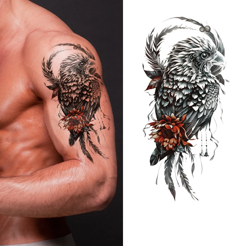 Animal Design Temporary Tattoo Sticker Non-Toxic Waterproof and Sweat Proof Printed on Body Paper for Party Use