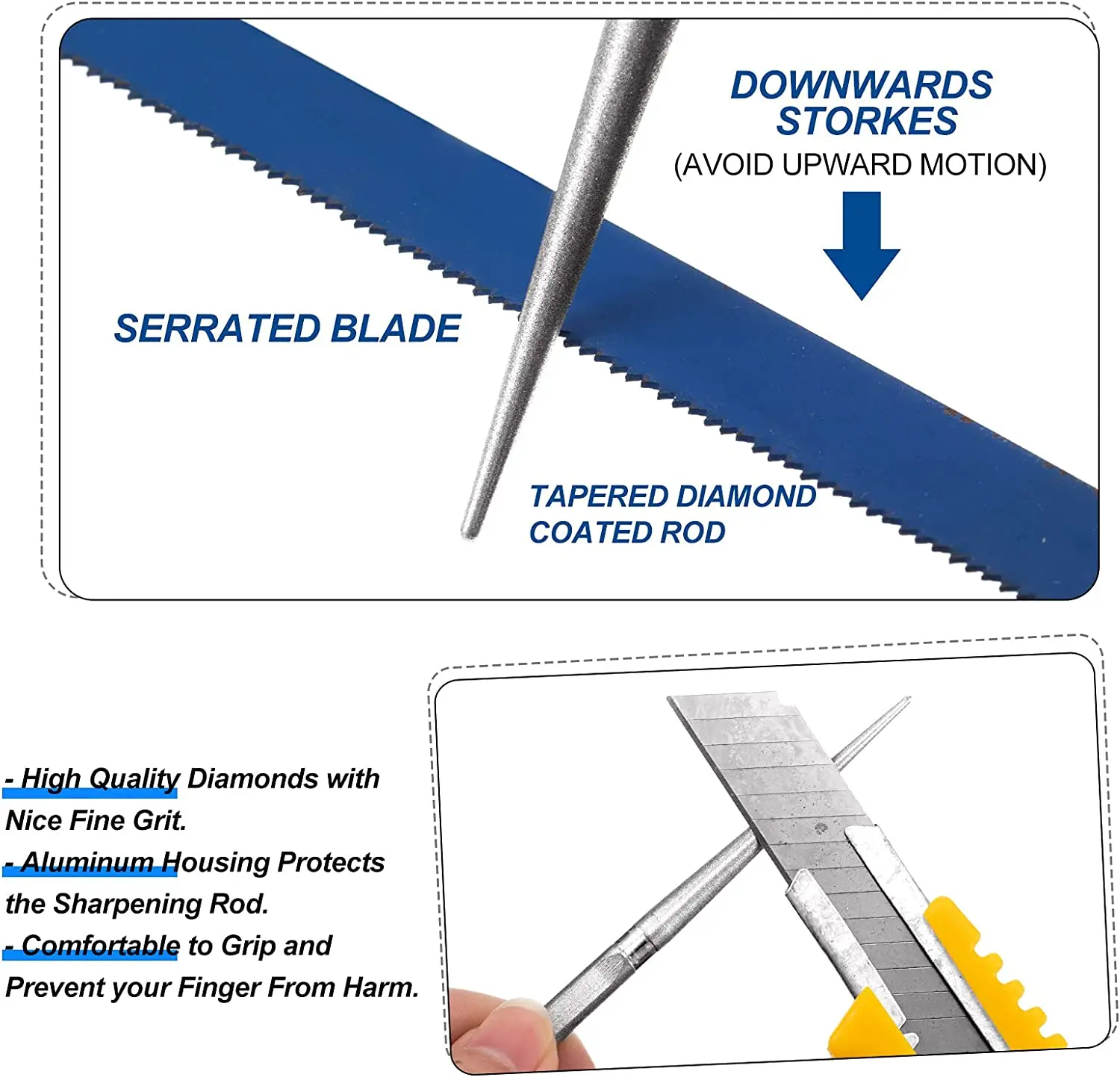 Retractable Multifunctional Portable Diamond Fishing Hook Mini