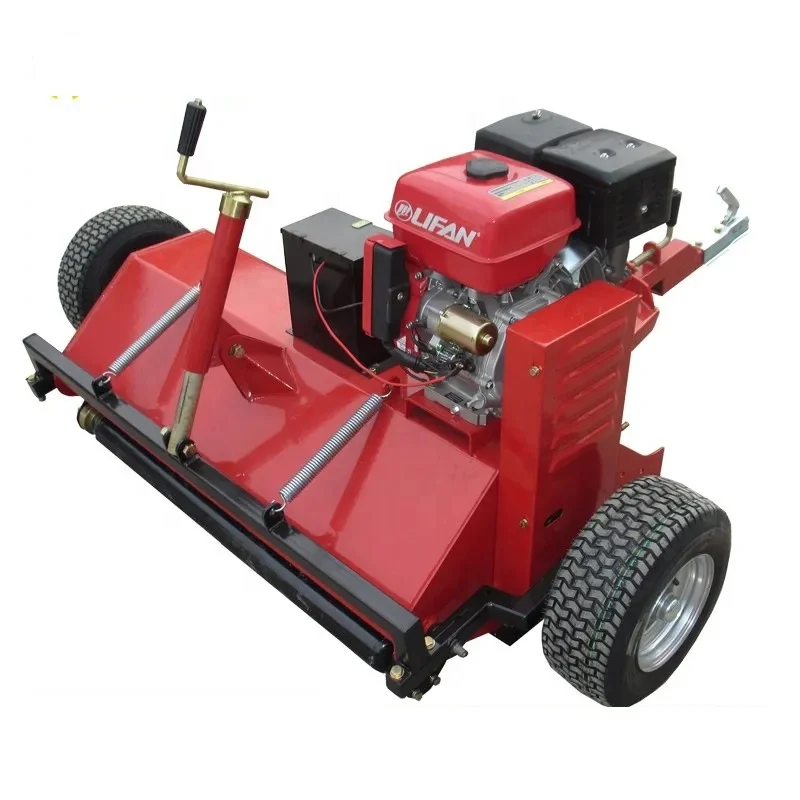 Hui Crawler Grass Cutting Machine Overgrown Land Grass Remote Control Lawn Mower