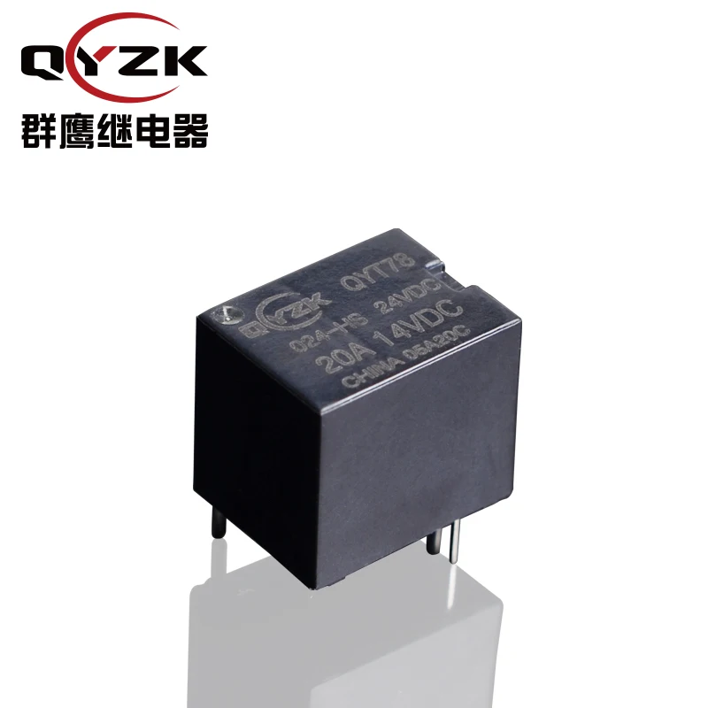 24V DC SPST-NO Coil with 20A Load - Auto Car Relay Alternative
