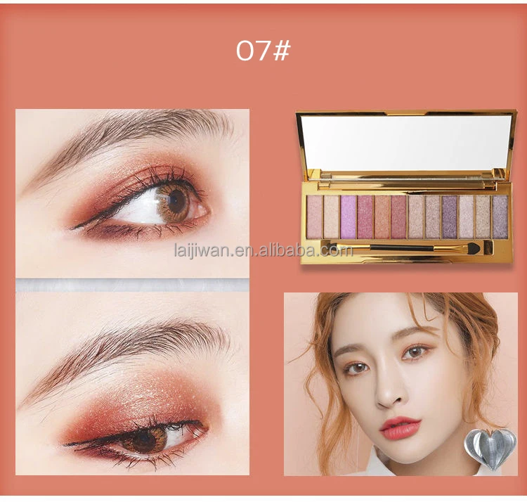 12 Color Flash Eyeshadow Palette Private Label Eye Shadow Pallet Makeup