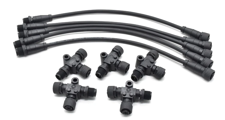 NMEA2000 Marine Network Starter Kit Cable Signal IP68 M12 Waterproof NMEA 2000 Connector